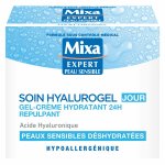 Mixa visage hyalurogel gel - crme hydratant 24h peaux sensibles dshydrates 50ml
