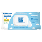 Mixa lingettes b�b� au lait de toilette x80