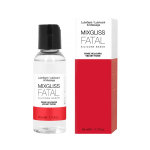 Mixgliss fatal 2 en 1 lubrifiant et massage silicone rose velours 50ml