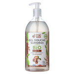 Mkl green nature gel douche surgras karit bio 1l