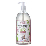 Mkl green nature gel douche surgras lait d'nesse bio 1l
