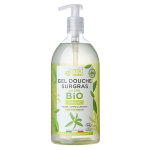 Mkl green nature gel douche surgras verveine bio 1l