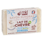 Mkl green nature lait de chèvre savon surgras neutre 100g Mkl green nature lait de chèvre savon surgras neutre 100g