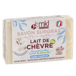 Mkl green nature lait de chèvre savon surgras neutre 100g Mkl green nature lait de chèvre savon surgras neutre 100g
