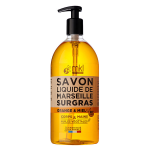 Mkl savon liquide de marseille orange & miel 1l