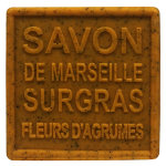 Mkl green nature savon de marseille fleurs d'agrumes 100g