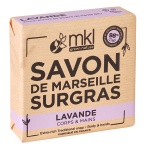 Mkl green nature savon de marseille lavande 100g