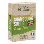 Mkl green nature shampooing solide aloe vera cheveux normaux 65g