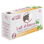 Mkl savon lait d'anesse fleur d'oranger 100g
