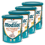 Modilac actigest lait infantile 1er ge lf + 1 800g - lot de 4