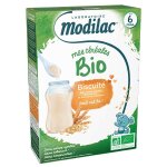Modilac mes céréales bio biscuité dès 6 mois 250g Modilac mes céréales bio biscuité dès 6 mois 250g