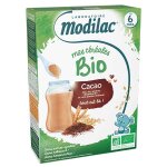 Modilac mes céréales bio cacao dès 6 mois 250g Modilac mes céréales bio cacao dès 6 mois 250g
