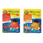 Mollers pack enfant : jellies fraise + multi - fruits 36 capsules