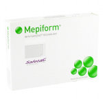 Molnlycke health care mepiform pansement silicone 4x30cm 5 units