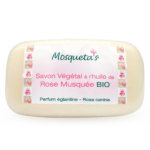 Mosqueta's savon vgtal  l'huile de rose musque bio 125g