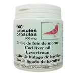 Moureau huile de foie de morue veterinaire pigeon 200 comprimés Moureau huile de foie de morue veterinaire pigeon 200 comprimés