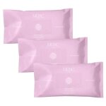 Musc intime lingettes parfum�es musc blanc - lot 3 x 30 lingettes
