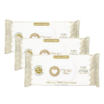 Musc intime lingettes parfumées monoï oriental lot 3 x 30 lingettes Musc intime lingettes parfumées monoï oriental lot 3 x 30 lingettes