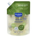 Mustela bain & toilette gel lavant recharge bio 400ml