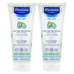 Mustela bain et toilette gel nettoyant 2en1 lot de 2 x 200ml