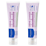 Mustela change crme irritations et rougeurs lot de 2 x 100ml