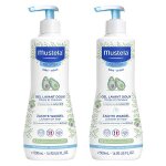 Mustela gel lavant doux lot de 2 x 500ml
