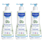 Mustela gel lavant doux lot de 3 x 500ml