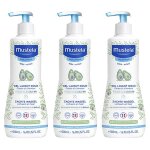 Mustela gel lavant doux lot de 3 x 500ml