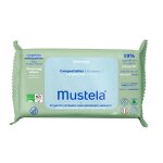 Mustela lingettes nettoyantes�compostables parfum�es 60 unit�s