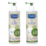 Mustela lot hygiène bio ? gel lavant & eau micellaire 400ml Mustela lot hygiène bio ? gel lavant & eau micellaire 400ml
