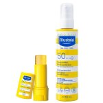 Mustela lot spray & stick solaire spf 50