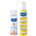 Mustela spray solaire tr�s haute protection spf 50 200ml + anti - moustique b�b� 100ml