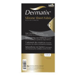 Mylan mdical dermatix sheet fabric plaque gel silicone auto - adhsive 4 x 13cm