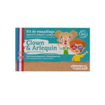 Namaki kit de maquillage bio enfant clown et arlequin 3 couleurs