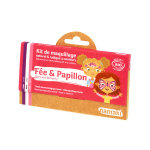 Namaki kit de maquillage bio enfant f�e et papillon 3 couleurs