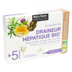 Nat & form ampoules draineur h�patique bio 20 ampoules