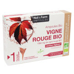 Nat & form ampoules vigne rouge bio 20 unités Nat & form ampoules vigne rouge bio 20 unités