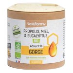 Nat & form bio gommes propolis & miel 45 unit�s