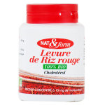Nat & form bio levure de riz rouge 60 glules