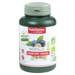Nat & form bio myrtille baie 200 gélules végétales Nat & form bio myrtille baie 200 gélules végétales