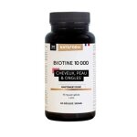 Nat&form biotine 10000 beaut� de la peau, cheveux, ongles 60 g�lules