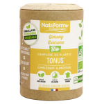 Nat & form coresponsable ginseng guarana bio 120 glules