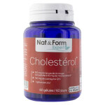 Nat & form expert cholestérol q10 60 gélules Nat & form expert cholestérol q10 60 gélules