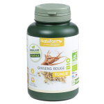Nat & form bio ginseng rouge 200 glules vgtales