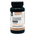 Nat & form glucosamine chondrotine + vitamine c articulations 60 glules