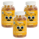 Nat & form junior 9 vitamines lot de 3 x 60 gommes Nat & form junior 9 vitamines lot de 3 x 60 gommes