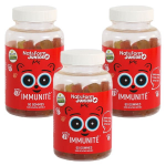 Nat & form junior immunité 3 x 60 gommes Nat & form junior immunité 3 x 60 gommes