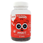 Nat & form junior immunit 60 gommes