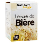Nat & form original levure de bière 200 comprimés Nat & form original levure de bière 200 comprimés