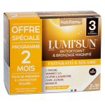 Nat & form lumi'sun prparateur solaire duo 60 glules